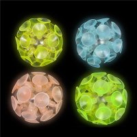 2" Glow in the Dark Suction Ball (case of 288)