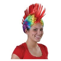 Rainbow Mohawk Wig (case of 48)