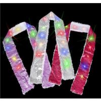 60" LED Sequin Scarf (case of 24)