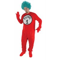 Cat In The Hat: Thing 1: Adult Costume