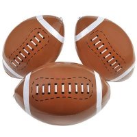 16" BROWN FOOTBALL INFLATE (case of 288)