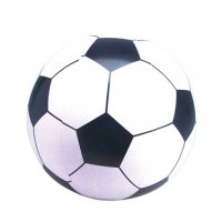 16" WHITE SOCCERBALL INFLATE (case of 288)