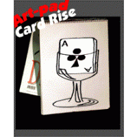 Art Pad Card Rise Wine Glass