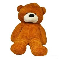 63" Jumbo Brown Plush Teddy Bear (case of 1)
