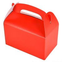 6.25" Red Treat Box (case of 288)
