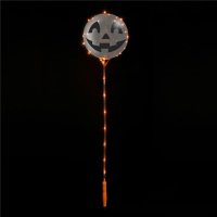 18" Light up Jack O Lantern Balloon Wand (case of 48)