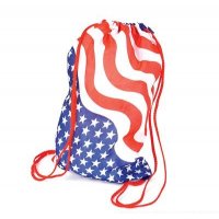 15" Cotton Stars and Stripes Backpack (case of 144)