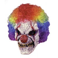 CLOWN MASK WITH WIG