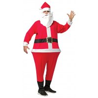 Santa Hoopster Adult Costume
