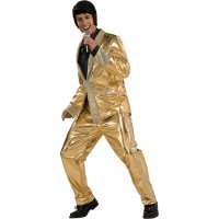 GOLD LAME SUIT Adult Costume